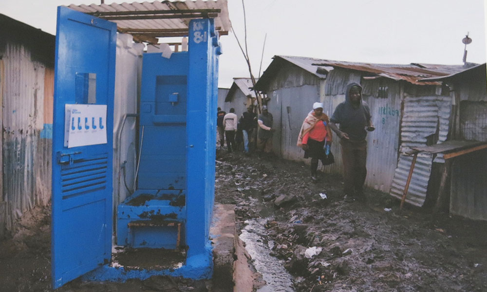Blue Diversion safe sanitation