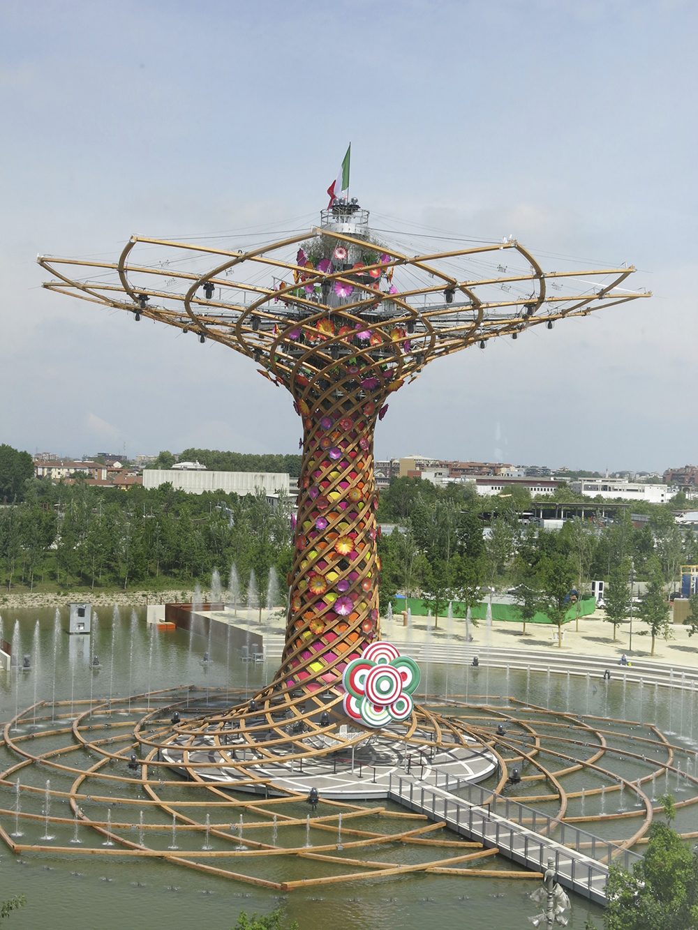 Tree of Life in bloom Milan Expo