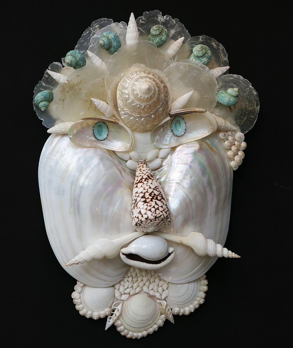 Caroline Perrin shell sculpture - Winter