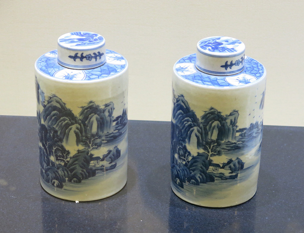 Chinese tea caddies