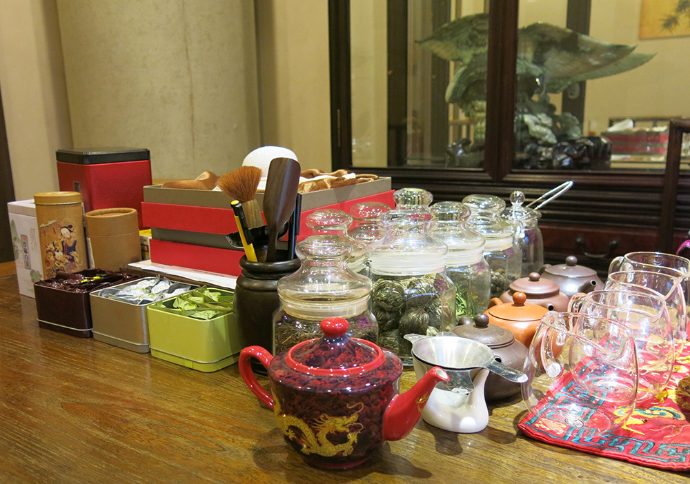 Chinese teas and tea making equipment