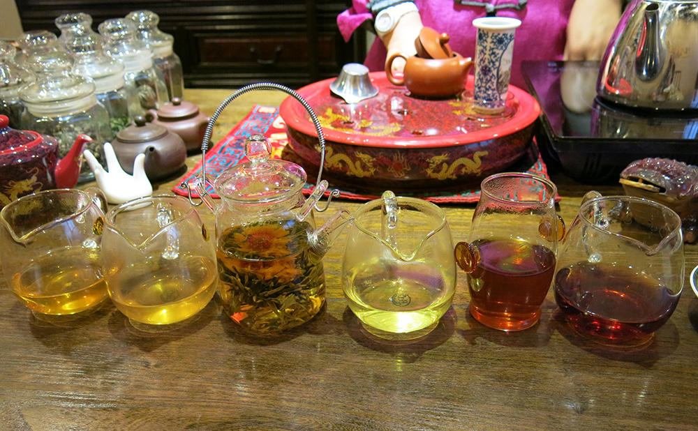 Tea tasting