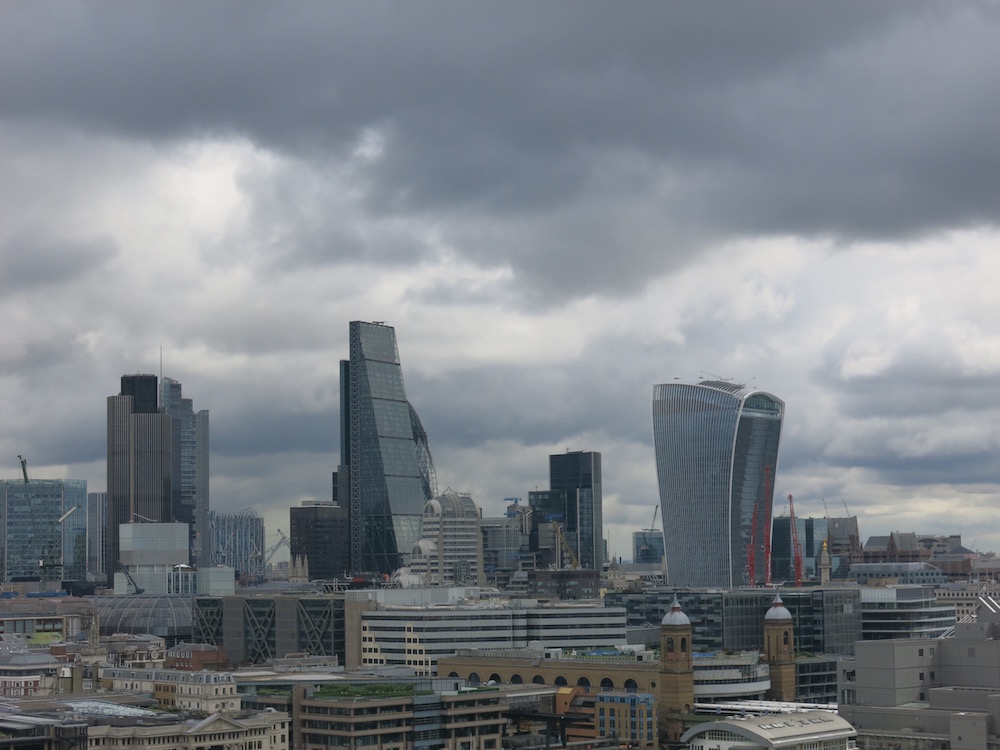 Cheesgrater and Walkie Talkie from Switch House