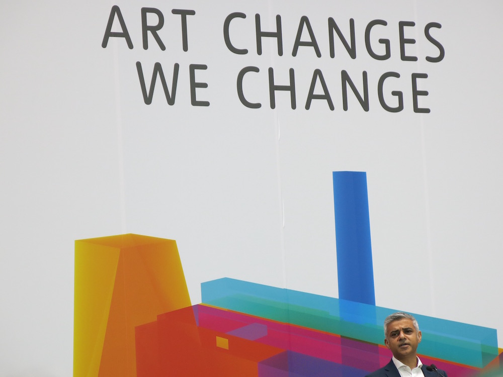 Sadiq Khan New Tate Modern