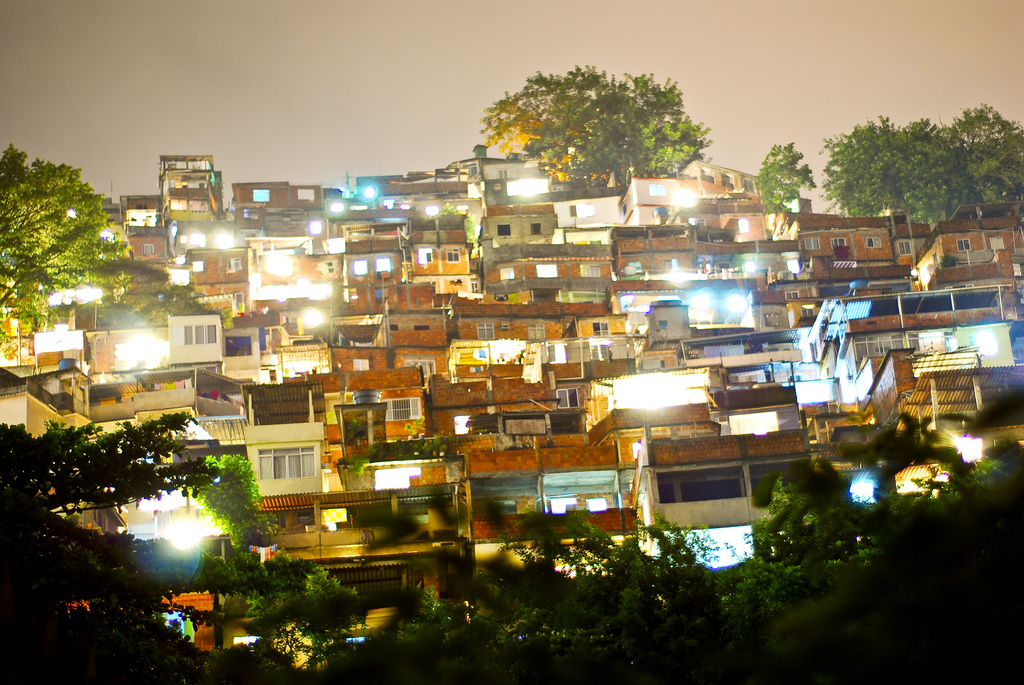 Favela by night